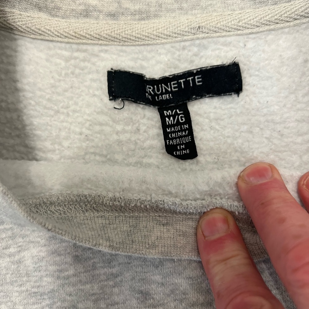 BRUNETTE THE LABEL “Blonde” sweatshirt - Picture 4 of 5